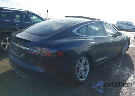 2014 Tesla Model S P85 из США, поврежденный, VIN 5YJSA1H11EFP50282